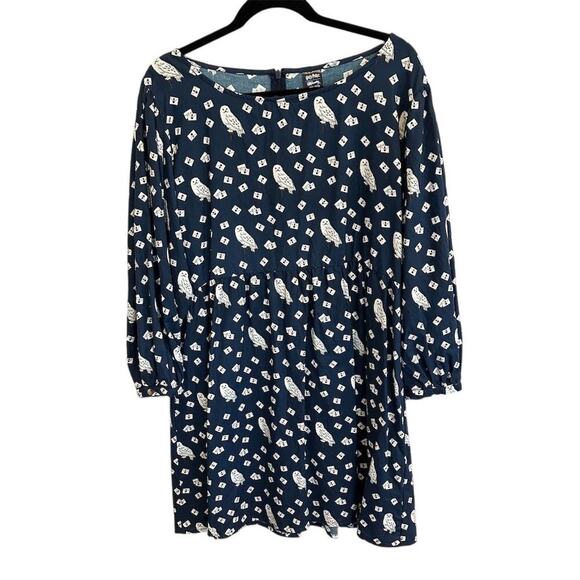 Harry Potter x Cakeworthy Hedwig Owl Dress 2XL Blue Knee Length Casual - Picture 1 of 5